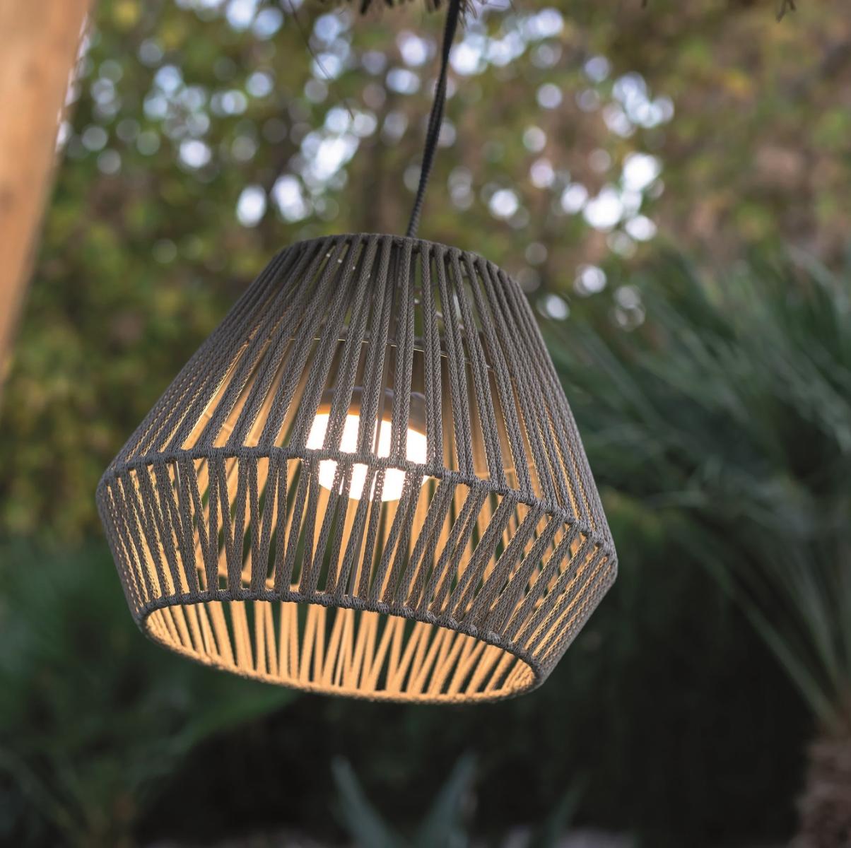 This lamp is the perfect complement to illuminate any space in your home or garden giving it a different touch.