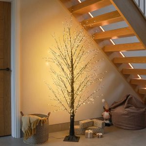 Micro Led Tree PVC Outdoor - Black